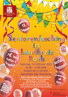 Flyer Seniorenfasching